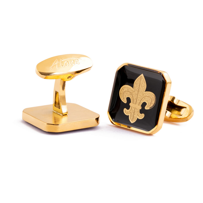 دکمه سردست مردانه الون مدل نیزه