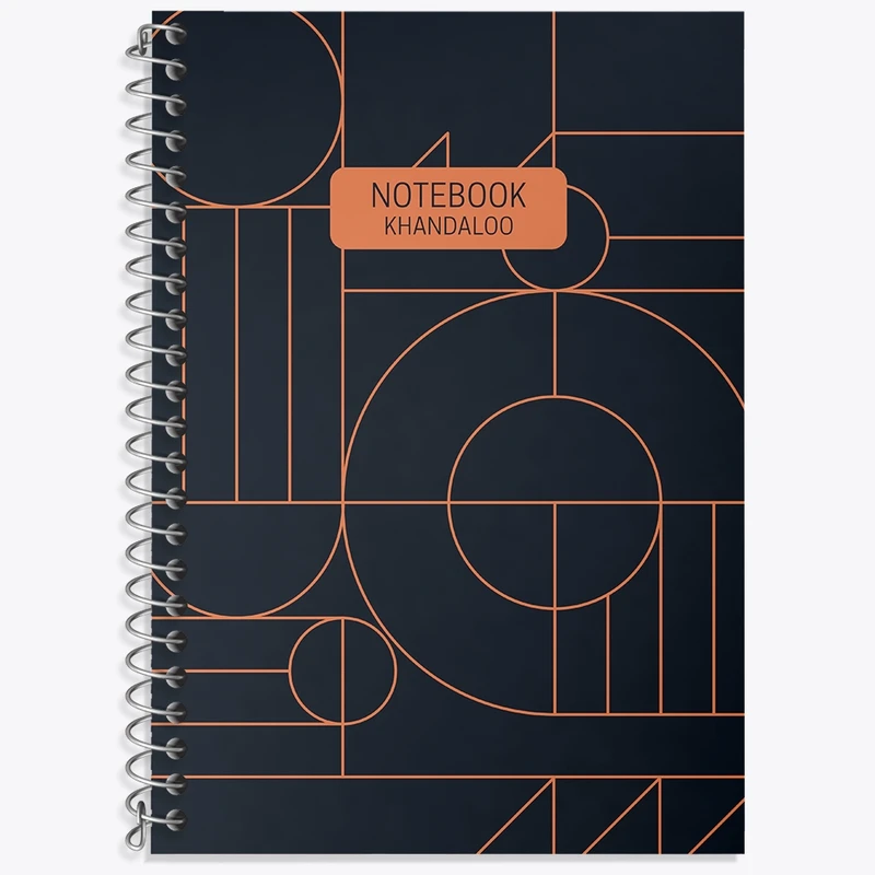 دفتر لغت 50 برگ خندالو طرح مدرن کد N855