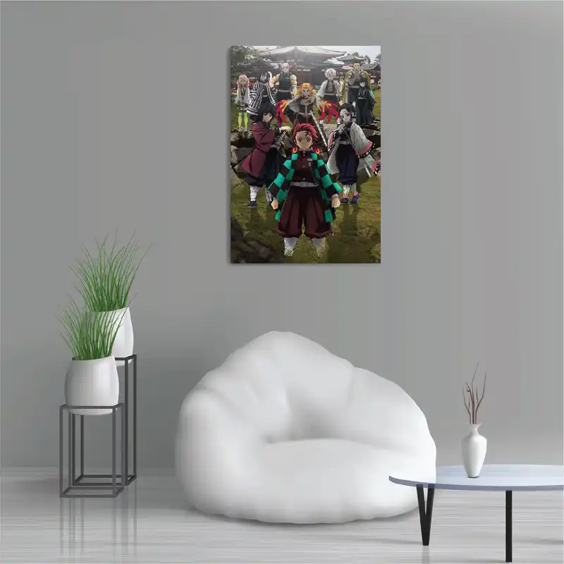 پوستر طرح انیمه شیطان کش مدل M0408