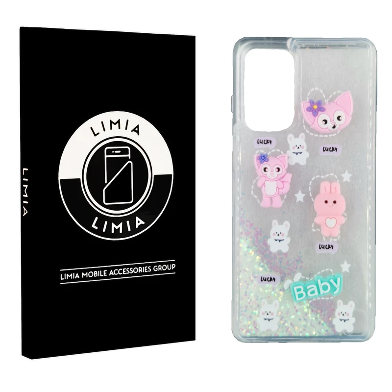 کاور لیمیا مدل آکواریومی لنزدار طرح عروسکی برجسته مناسب برای گوشی موبایل شیائومی Redmi Note 11s/Note 11 4G