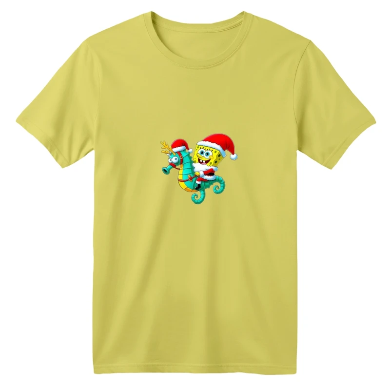 تی شرت آستین کوتاه بچگانه مدل کریسمسی کد 05