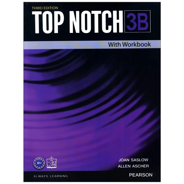 کتاب top notch 3b اثر JOAN SASLOW & ALLEN ASCHER انتشارات زبان مهر