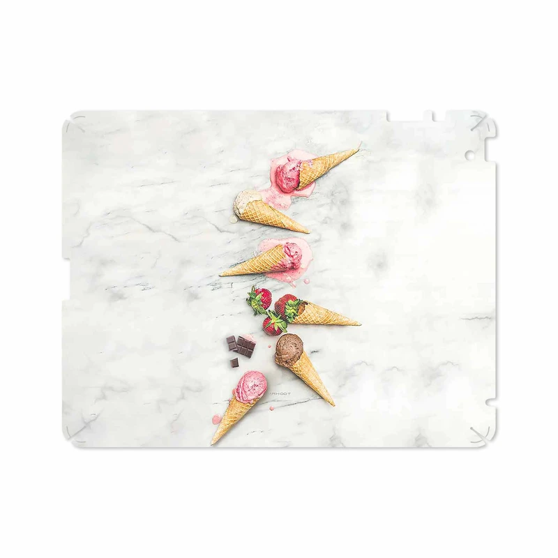 برچسب پوششی ماهوت مدل Funnel ice cream مناسب برای تبلت اپل iPad 2 2011 A1396