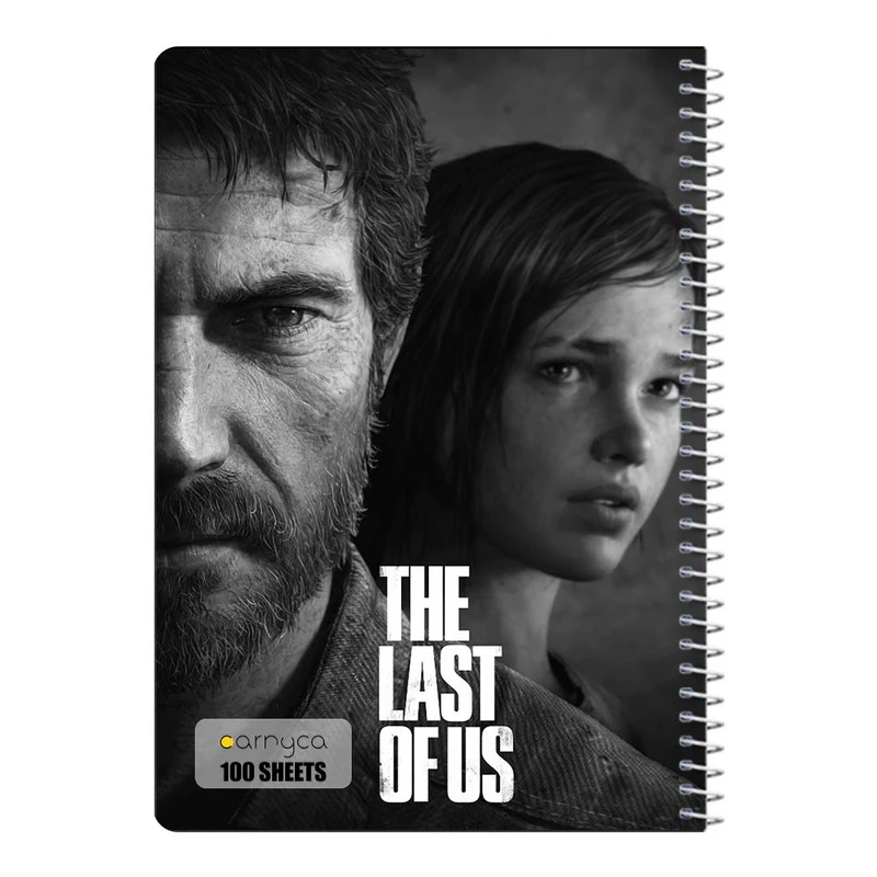 دفتر مشق 100 برگ سیمی کارنیکا طرح لست اف اس The Last of Us کد 73990