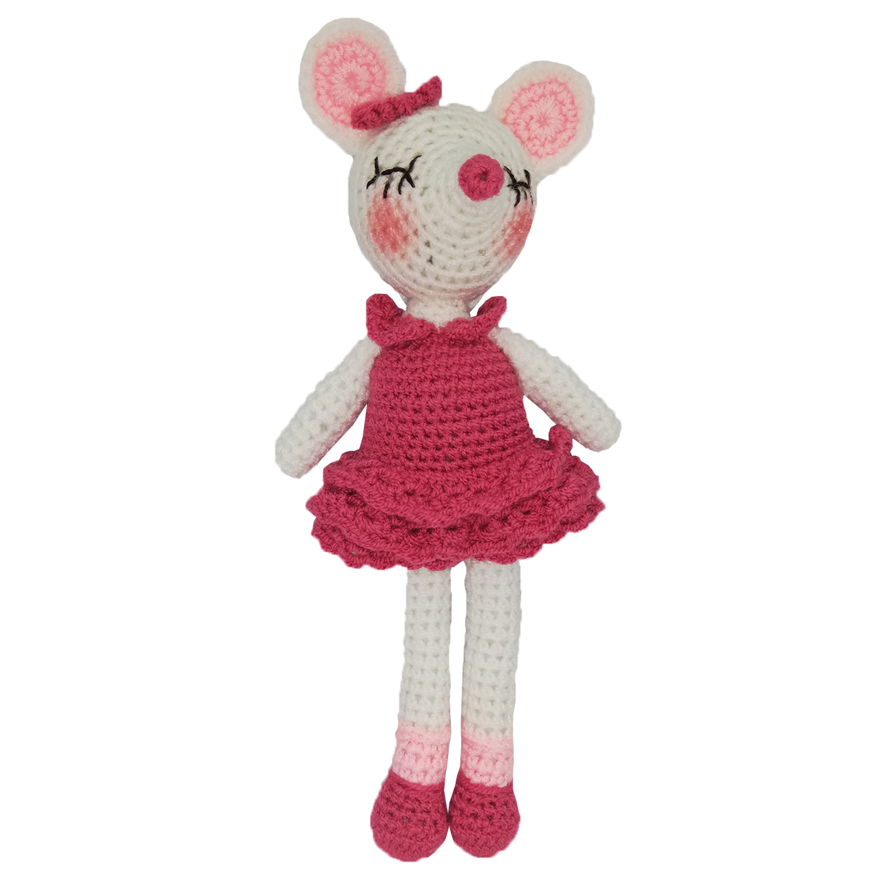 عروسک بافتنی مدل موش کد AR07