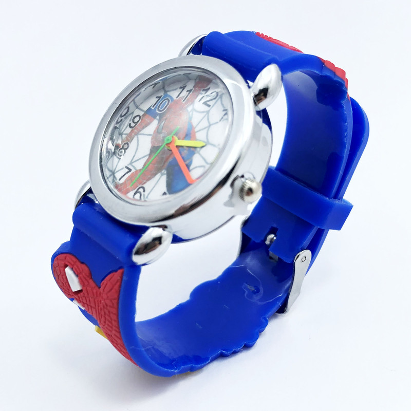 ساعت  مچی عقربه ای پسرانه مدل اسپایدرمن