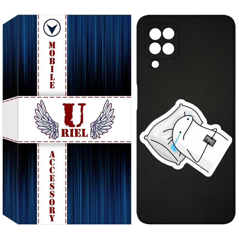 کاور یوریل مدل KSH کد 81 طرح غمگین مناسب برای گوشی موبایل سامسونگ Galaxy A22 4G / M32 4G / M22 4G