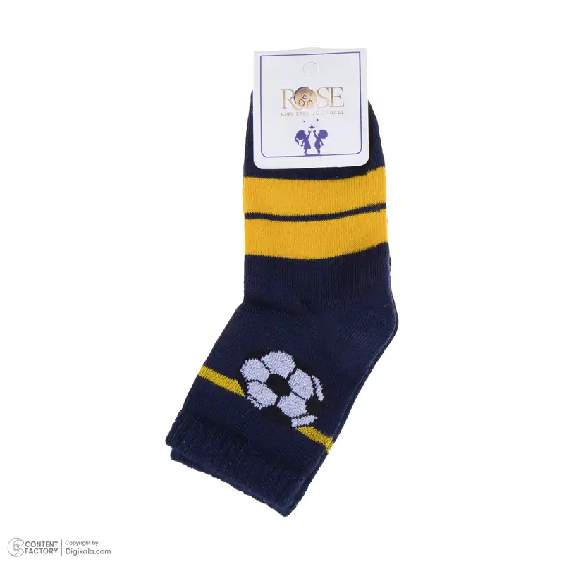 جوراب بچگانه مدل فوتبال کد 4