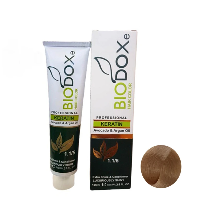 رنگ مو بیوداکس شماره bc122 حجم 125 میلی لیتر رنگ شیر قهوه