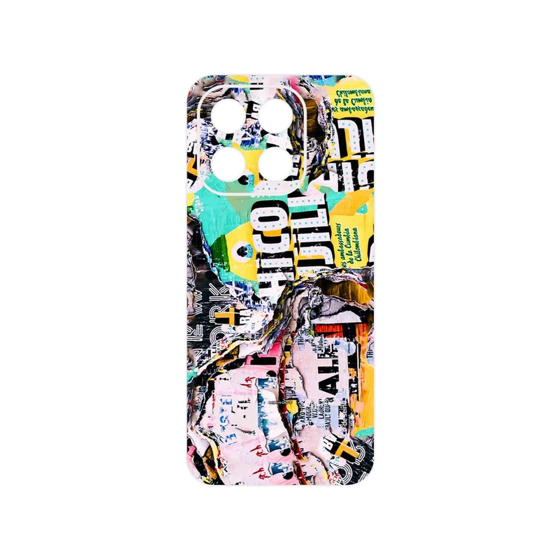 برچسب پوششی ماهوت مدل Collage of Teared Paper مناسب برای گوشی موبایل آنر X6c