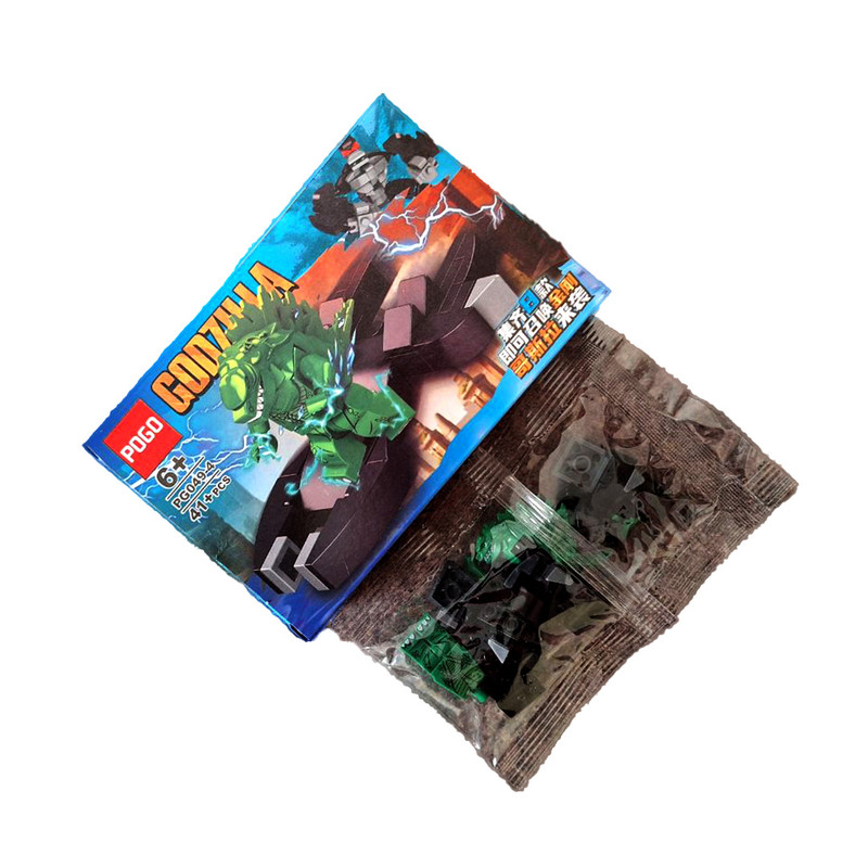 ساختنی ۴۰ تکه پوگو مینی فیگور مدل گودزیلا کد ۹۲