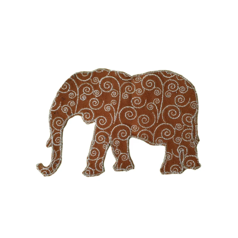 استیکر پارچه و لباس مدل حرارتی طرح فیل سنتی کر or
