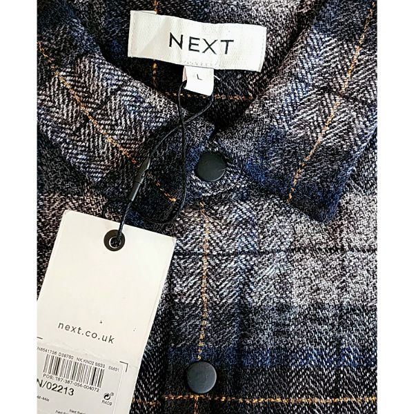 پیراهن آستین بلند مردانه نکست مدل T67-387 - - 9