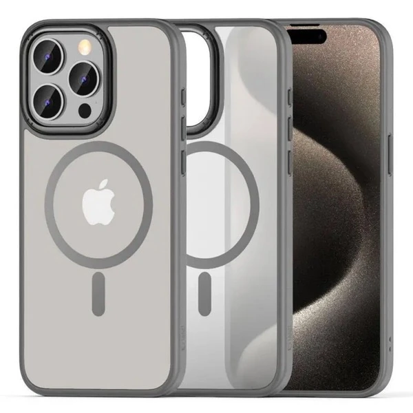 کاور قاب طرح مگ سیف دار مدل دور رنگی مناسب برای گوشی موبایل اپل iphone 16promax