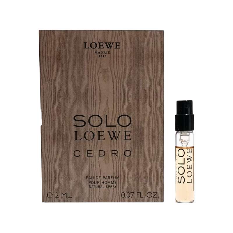 عطر جیبی مردانه لووه مدل SOLO LOEWE CEDRO حجم 2 میلی لیتر
