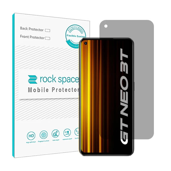 محافظ صفحه نمایش پرایوسی راک اسپیس مدل HyPRV مناسب برای گوشی موبایل ریلمی GT Neo 3T