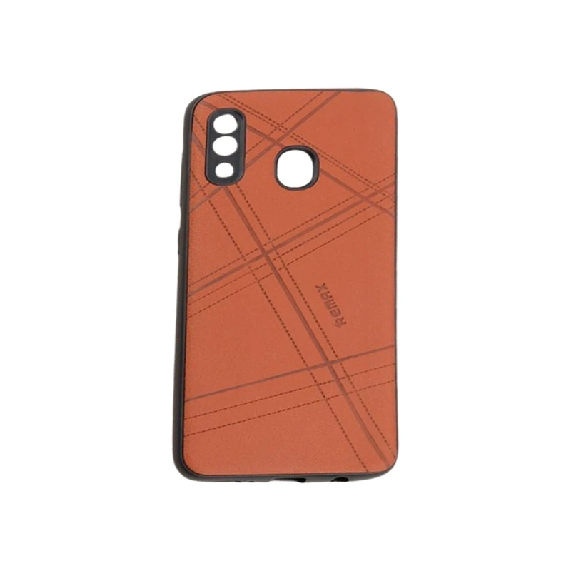 کاور ریمکس مدل چرمی مناسب برای گوشی موبایل سامسونگ Galaxy A20 / A 30