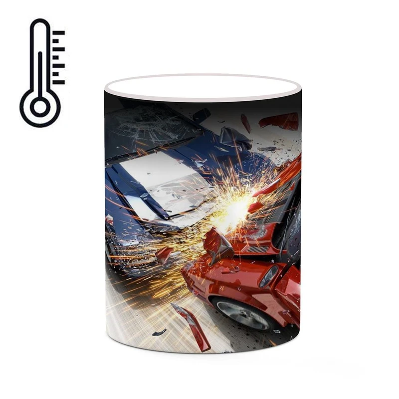 ماگ حرارتی کاکتی مدل بازی Burnout 3ː Takedown کد mgh27781