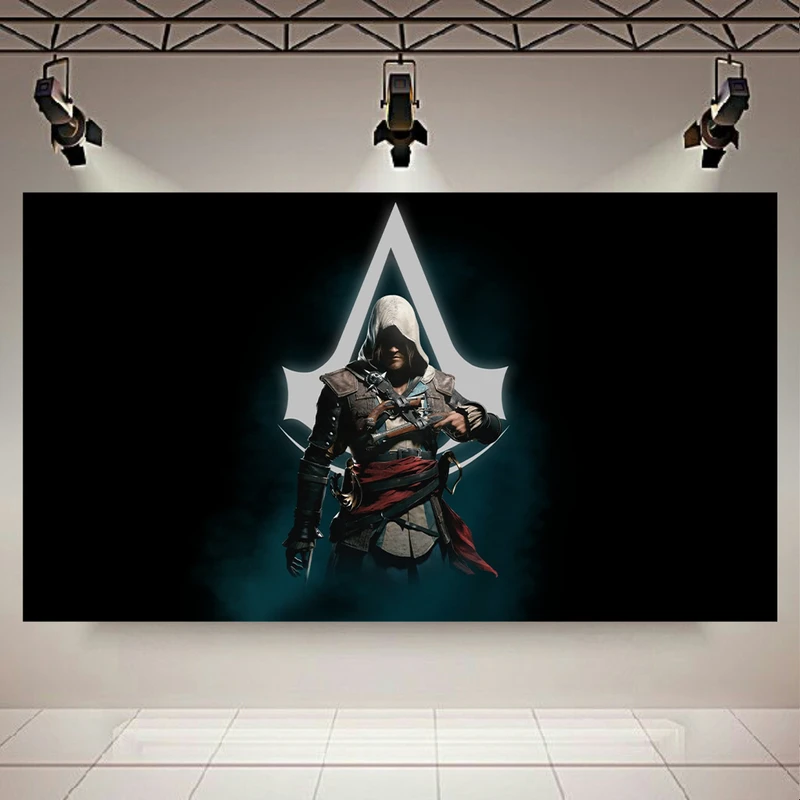 پوستر طرح Game مدل Assassins Creed Black Flag کد AR12540