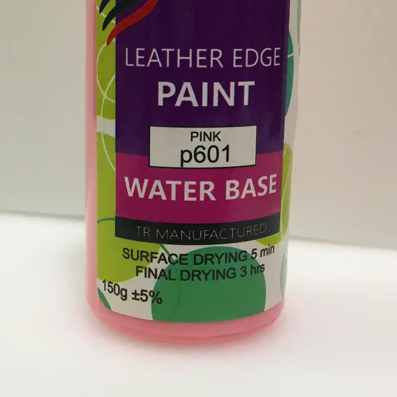 رنگ صورتی لبه چرم آنیما کد P601 وزن 150 گرم