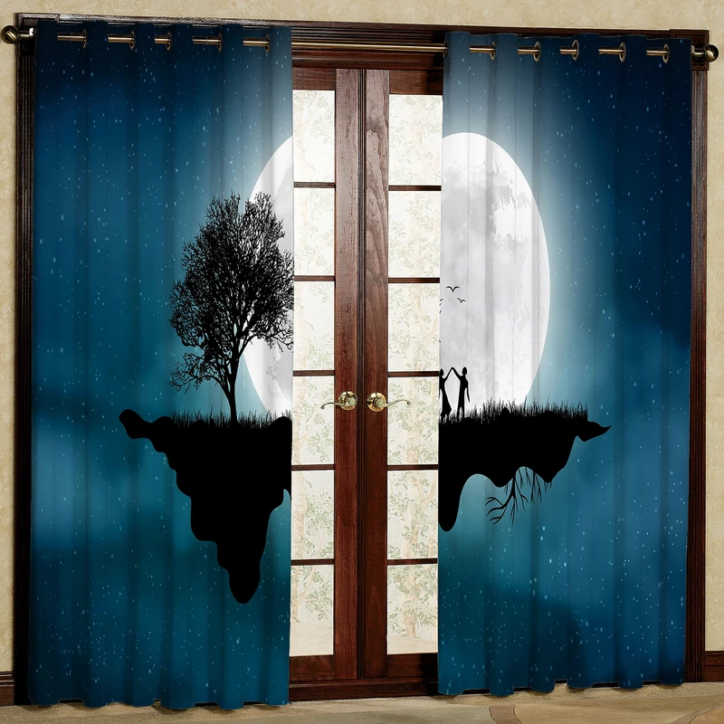 پرده مدل مخمل پانچی کد 2256 سایز 200x140 سانتی متر