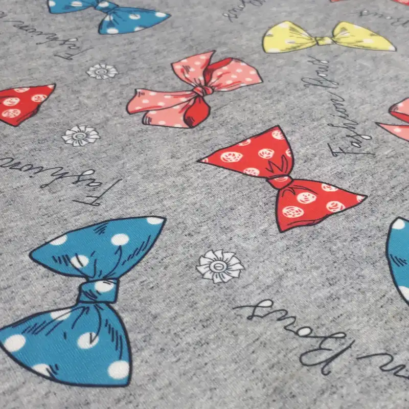 پارچه لباس مدل تریکو پاپیونی