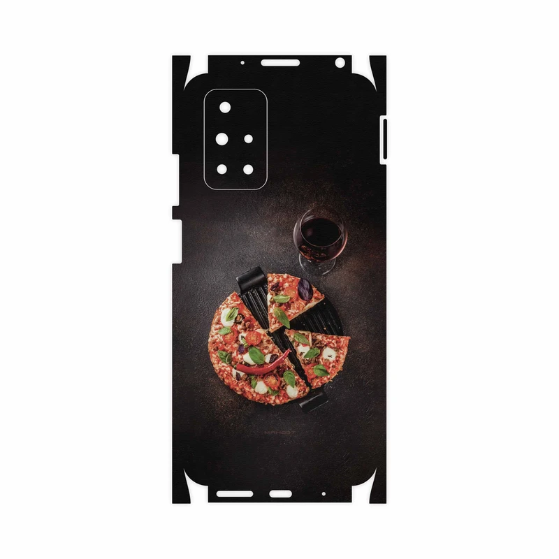 برچسب پوششی ماهوت مدل Pizza-FullSkin مناسب برای گوشی موبایل شیائومی Redmi 10