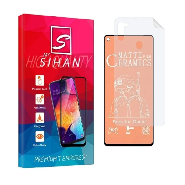 محافظ صفحه نمایش مات مای سیحان مدل 2CMN مناسب برای گوشی موبایل سامسونگ Galaxy A11 به همراه محافظ پشت گوشی