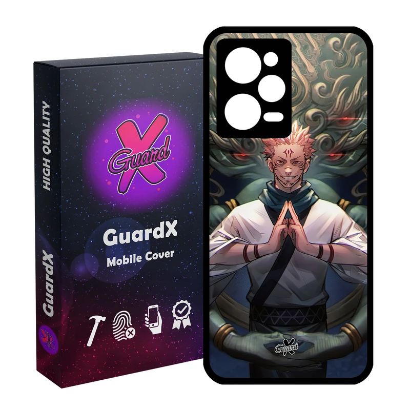 کاور گارد ایکس طرح سوکونا انیمه مدل Glass10570 مناسب برای گوشی موبایل شیائومی Redmi Note 12 Pro 5G/Poco X5 Pro 5G/Note 12 Pro Pro speed