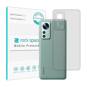 Transparent Rockspace HyGEL model phone back protector suitable for Xiaomi 12Pro mobile phone