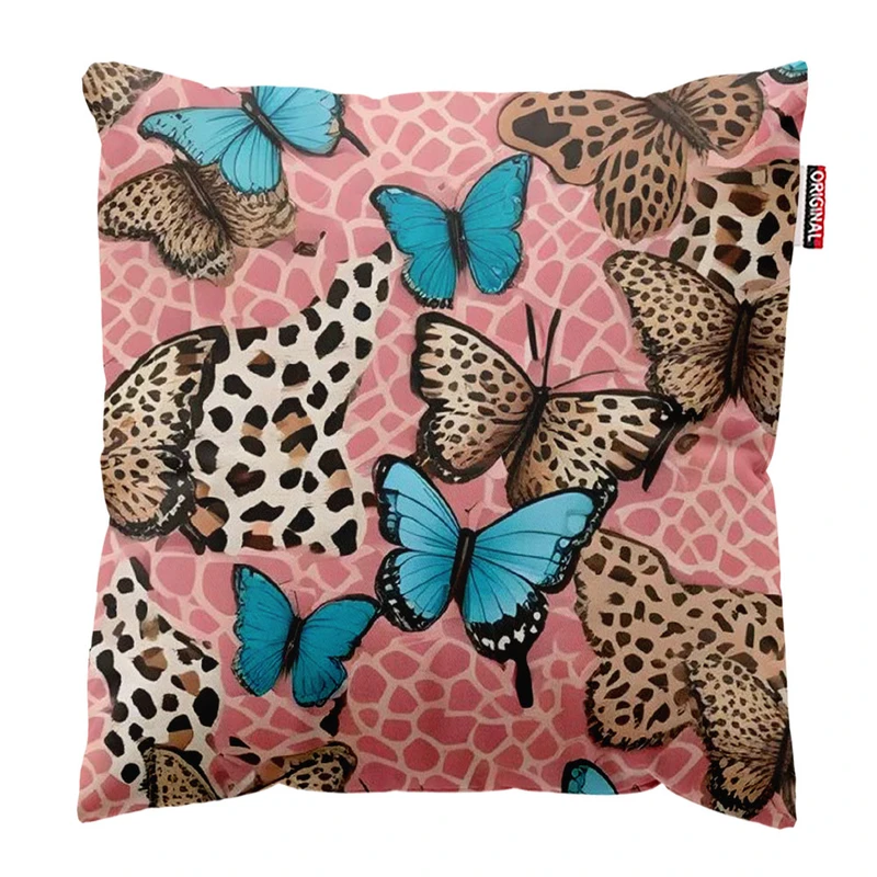 کوسن پاد آفرین طرح پروانه کد 2121 سایز 30*30 سانتی متر