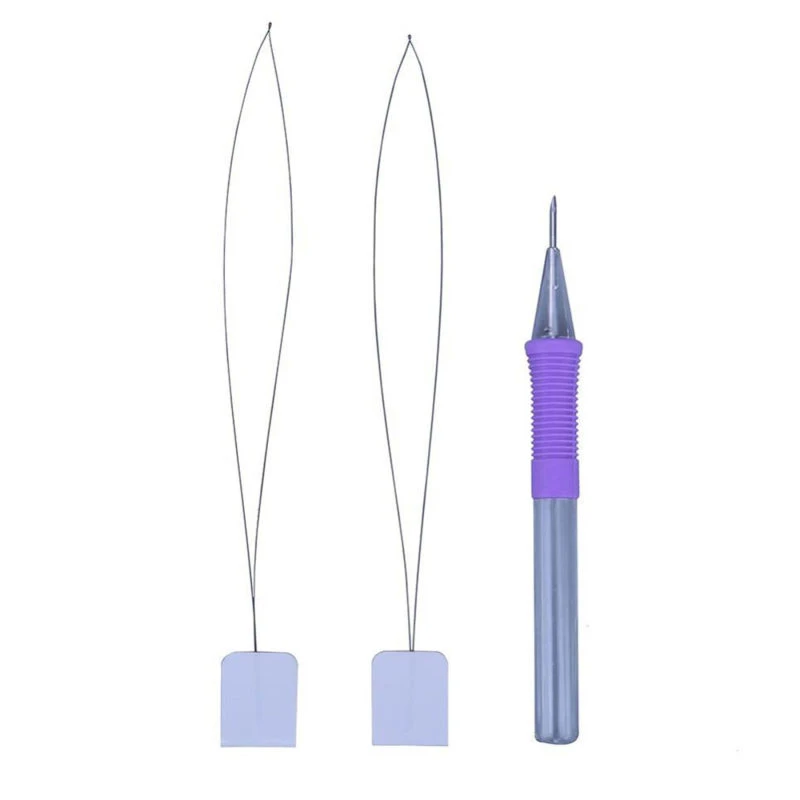 پانچ کچه و سوزن نخ کن کد PN -002 مجموعه 3 عددی