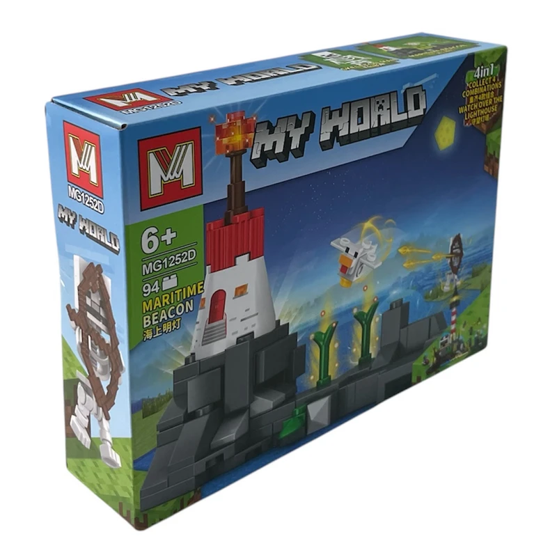 ساختنی ۹۴ تکه ام مدل ماینکرافت