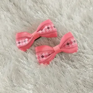 گیره مو دخترانه مدل پاپیون بسته دو عددی