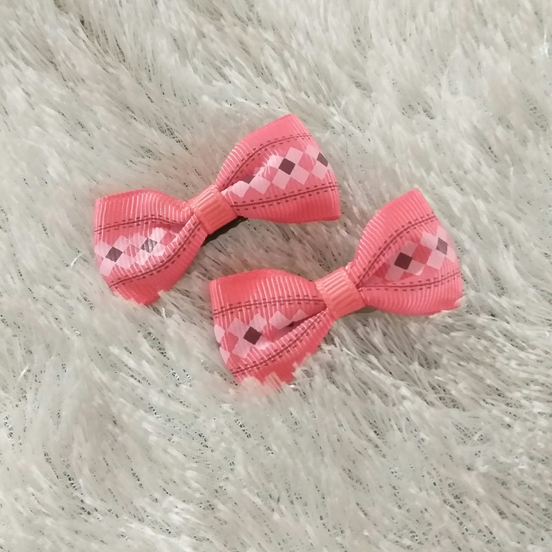گیره مو دخترانه مدل پاپیون بسته دو عددی