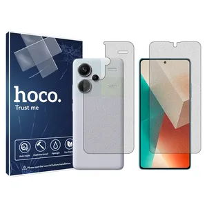 Hoco HyMTT model matte screen protector suitable for Xiaomi Redmi Note 13 Pro+ mobile phone along with the back protector