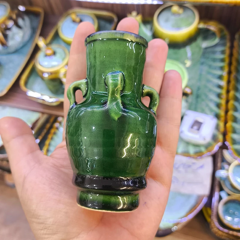 عکس شماره 6 : گلدان سفالی مدل چهار دسته سنتی