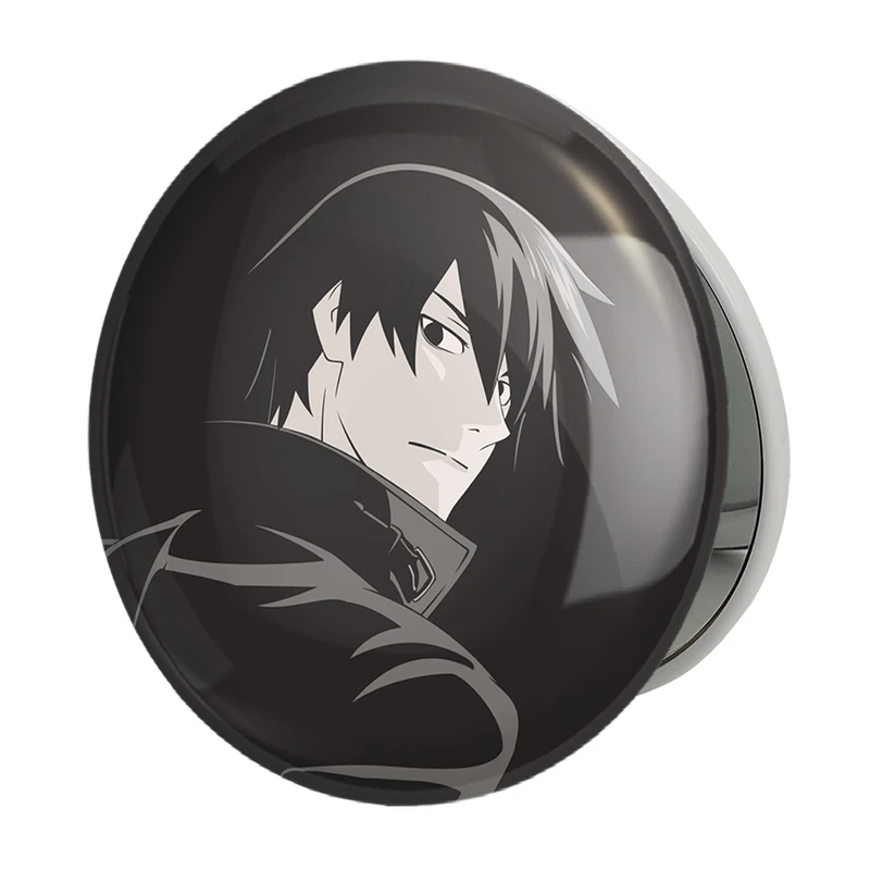 آینه جیبی خندالو طرح هی انیمه تاریک تر از سیاهی Darker Than Black مدل تاشو کد 22583 