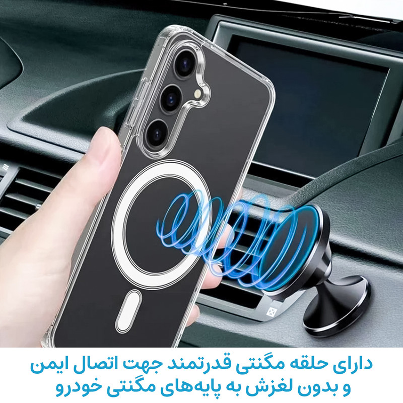 کاور لوکسار مدل A16 _clmag مناسب برای گوشی موبایل سامسونگ Galaxy A16 4G / A16 5G