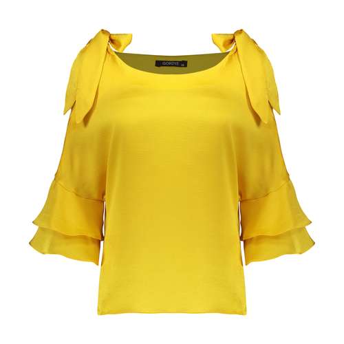 بلوز زنانه گردیه مدل 304230-yellow