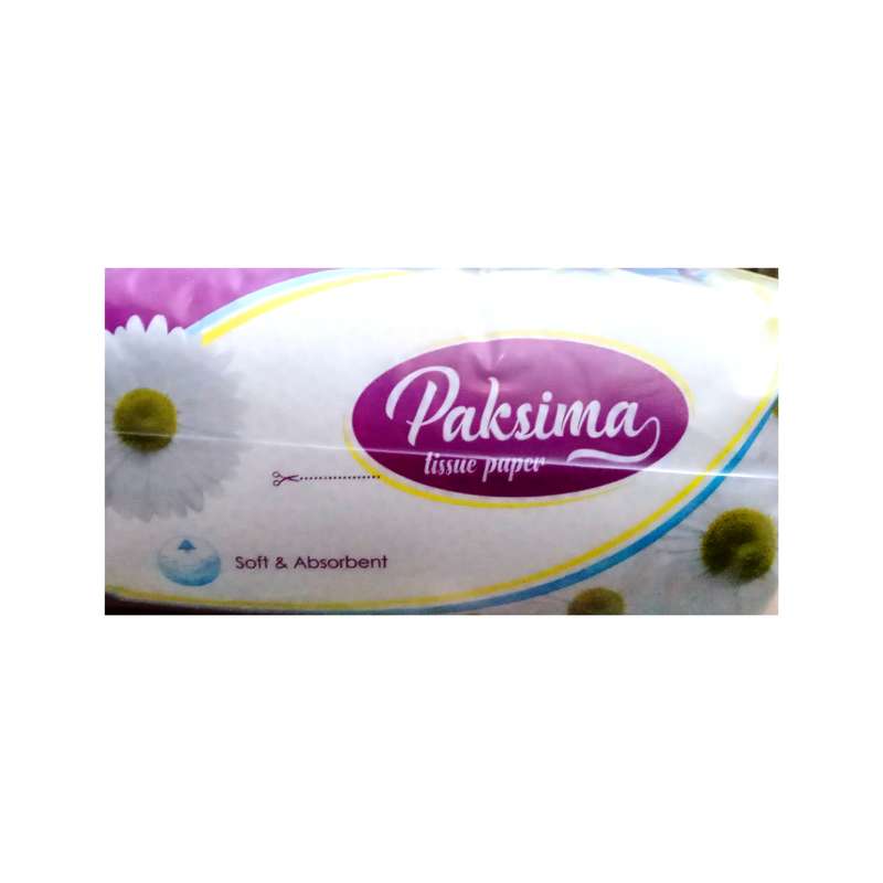 دستمال کاغذی 100 برگ پاکسیما مدل اقتصادی کد p60 بسته 10 عددی