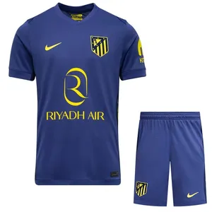 ست تی‌شرت آستین کوتاه و شلوارک ورزشی مردانه مدل اتلتیکو مادرید Away 2026