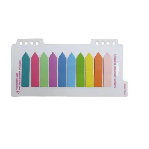 کاغذ یادداشت چسب دار طرح فلش بسته 10 عددی