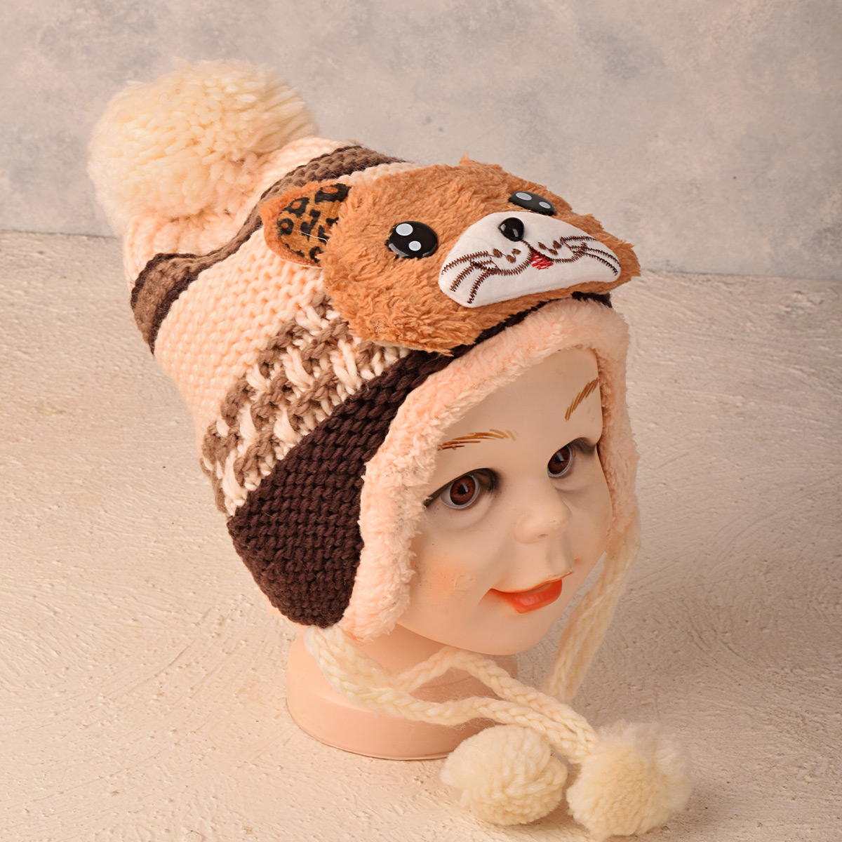 کلاه بافتنی بچگانه مدل S-002