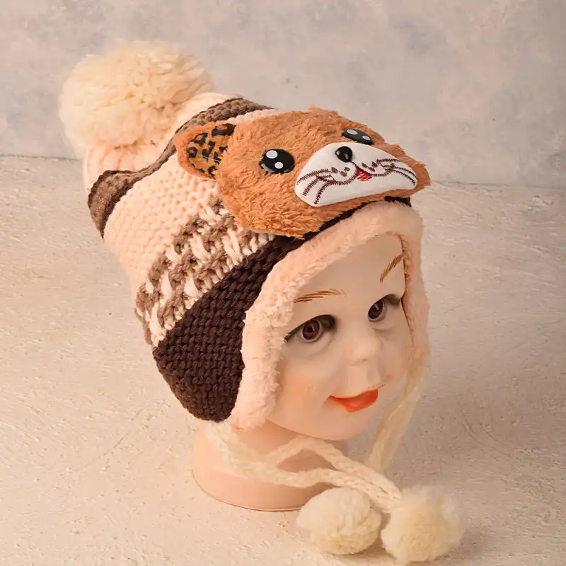 کلاه بافتنی بچگانه مدل S-002