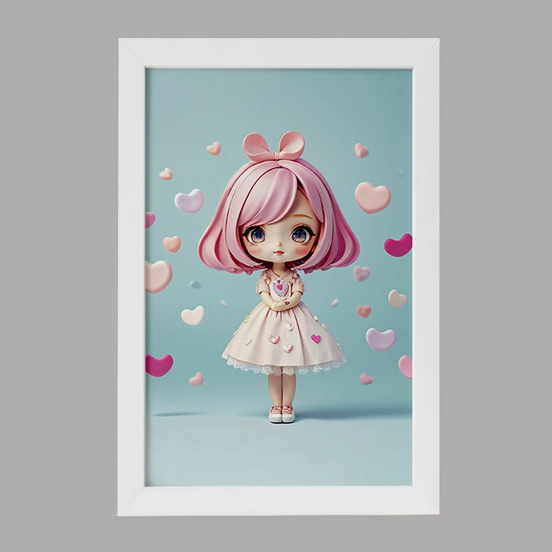 تابلو خندالو مدل دخترانه (Girlish) کد 36874