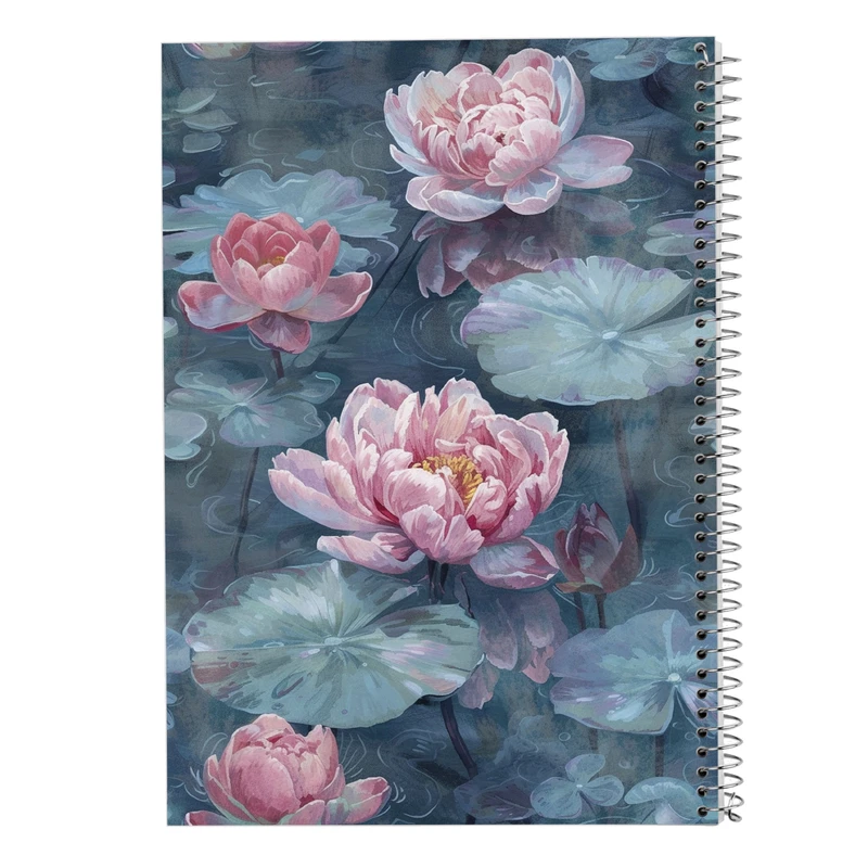 دفتر مشق 50 برگ مدوپد مدل گل کد DF15921