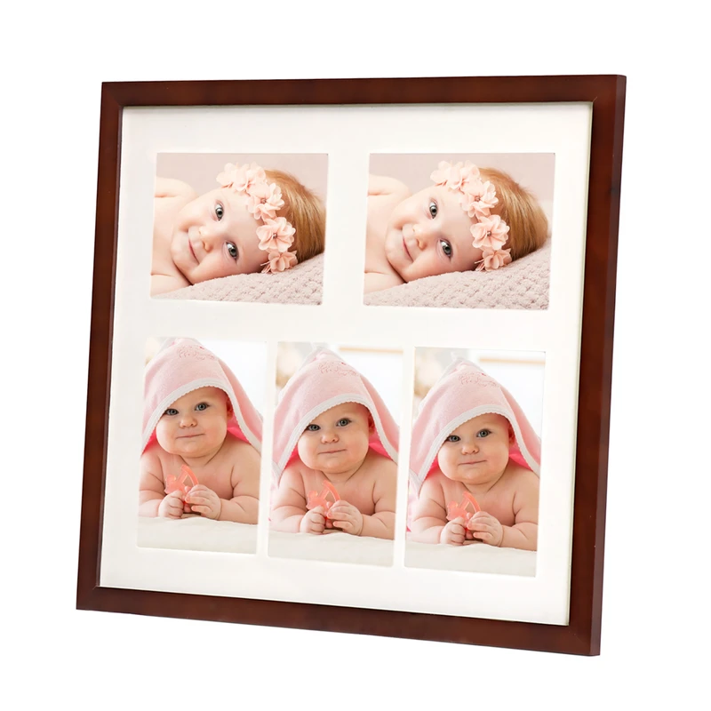 قاب عکس مدل کلاسیک پنج عکس 18*13