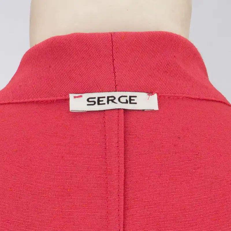 مانتو زنانه سرژه مدل 216622 رنگ سرخابی