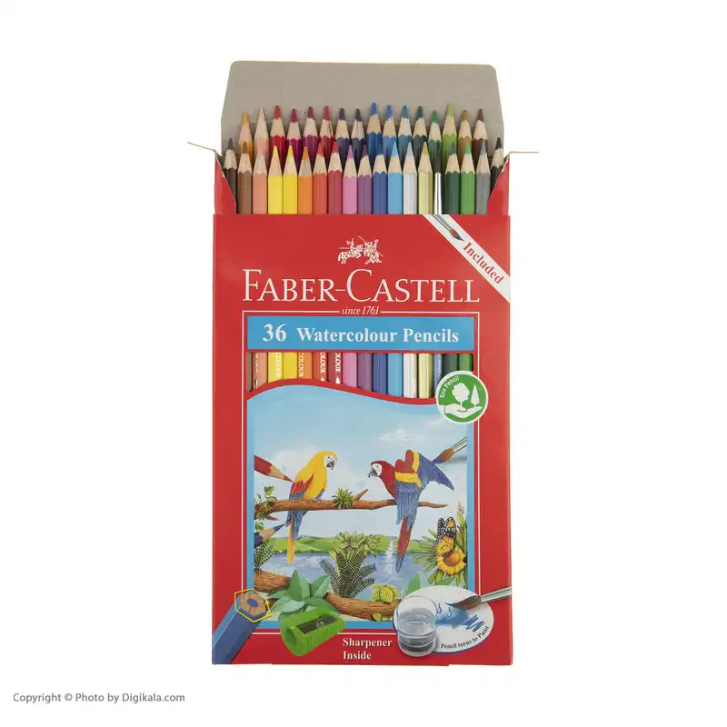 مداد آبرنگی 36 رنگ فابر-کاستل مدل Classic